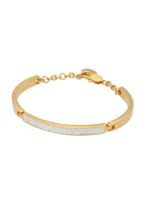 Vivance Damen Armreif "Element", Edelstahl, gold, Edelstahl, Armbänder
