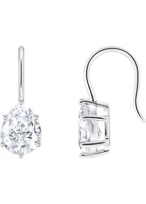 Thomas Sabo Damen Paar Ohrhänger "mit großem Zirkoniatropfen, H2290-051-14, H2290-051-9", Silber 925 (Sterlingsilber), bunt, Silber 925