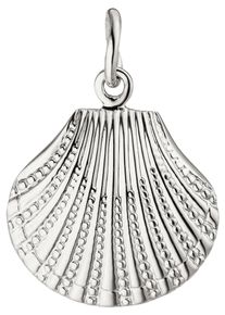 Jobo Damen Ketten-Anhänger "Anhänger Muschel", Silber 925 (Sterlingsilber), silber, Silber 925 (Sterlingsilber), Schmuckanhänger, 925 Silber