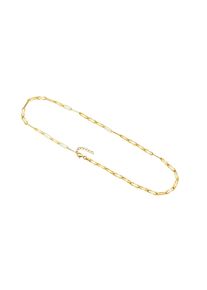 Vivance Damen Collierkettchen "375/- Gelbgold Gliederkette glanz 43,5 cm", 43,5cm, Gold, L: 43,5cm B: 3.5mm, gelb, Gold, B:3.5mm, Halsketten