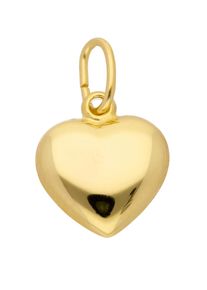 Adelia´s ADELIA ́S Damen Ketten-Anhänger "333 Gold Anhänger Herz", Gelbgold 333, gold, Gelbgold 333, Schmuckanhänger, 333 Gold Goldschmuck für Damen