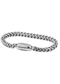 Adelia´s ADELIA ́S Herren Edelstahlarmband "Herren Armband aus Edelstahl 22,5 cm", 22,5, Edelstahl, silber, Edelstahl, Armbänder