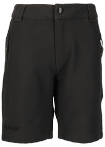 ZIGZAG Kinder Shorts "Scorpio", grau, casual, Gr. 152, unifarben, 91% Polyester, 9% Elasthan, Hosen, mit atmungsaktiver und winddichter Eigenschaft