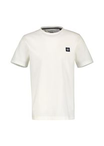 Lerros Herren T-Shirt "Lerros T-Shirt in Cool & Dry Qualität, unifarben", weiß, Gr. 6XL, 80% Baumwolle; 20% Polyester, Shirts
