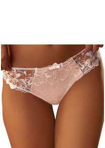 JETTE Damen Tanga, Gr. 36, bunt, Microtouch, Obermaterial: 75% Polyamid, 20% Polyester, 5% Elasthan, Unterhosen, in einzigartigem Blumen-Design