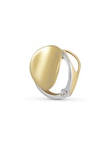 Vivance Damen Ketten-Anhänger "333/- Gelbgold bicolor Zirkonia", ONE-SIZE, Gold, 1,2 g, bunt, Gold, Schmuckanhänger
