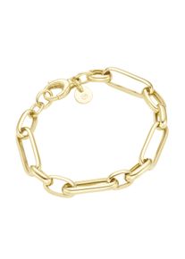 Damen Armband "Gliederkette, Silber 925", 19cm, Silber 925 (Sterlingsilber), gold, Giorgio Martello MILANO, Silber 925 (Sterlingsilber), Armbänder