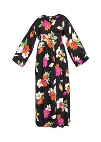 Billabong Damen Maxikleid "Night Bloom", schwarz, Gr. XS, 100% Viskose, Kleider