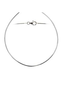 Vivance Damen Collierkettchen, 50cm, Silber 925 (Sterlingsilber), L: 50cm B: 1.4mm, weiß, Silber 925 (Sterlingsilber), B:1.4mm, Halsketten