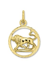 ONE ELEMENT Damen Sternzeichen-Anhänger "Löwe Sternzeichen Anhänger aus 333 Gelbgold", Löwe, Gelbgold 333, gold, Gelbgold 333, Schmuckanhänger, Damen