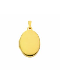 Adelia´s ADELIA ́S Damen Ketten-Anhänger "Damen Goldschmuck 333 Gold Medaillon Anhänger", Gelbgold 333, gold, Gelbgold 333, Schmuckanhänger, 333 Gold
