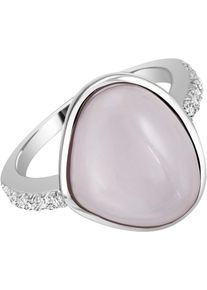 Firetti Damen Fingerring "Schmuck Geschenk Silber 925 Silberring Ring", 54, Silber 925 (Sterlingsilber), 2,1mm, weiß, Silber 925 (Sterlingsilber),