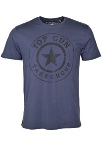 Top Gun Herren T-Shirt "TG20212110", blau, Gr. S, Obermaterial: 100% Baumwolle, Shirts