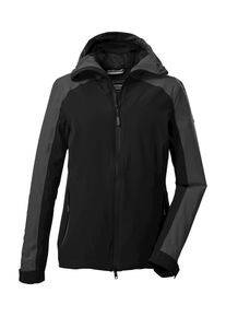 Killtec Damen Outdoorjacke "KOS 30 WMN JCKT", schwarz, sportlich, Gr. 40, Obermaterial: 88% Polyester 12% Elasthan, Innenfutter: 100% Polyester,