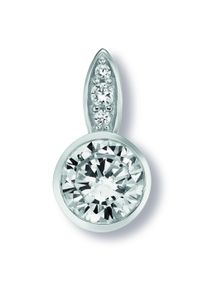 ONE ELEMENT Damen Ketten-Anhänger "Zirkonia Anhänger aus 925 Silber", mit Zirkonia, Silber 925 (Sterlingsilber), silber, Silber 925 (Sterlingsilber),