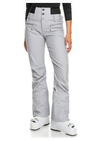 Roxy Damen Snowboardhose "Rising High", grau, Gr. XL, 56% Polyester, 32% Polyester, 12% Elasthan, Hosen