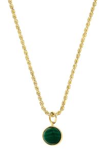 Amor Damen Kette mit Anhänger "Classic, 2034792", Silber 925 (Sterlingsilber), L: 45cm, gold, Silber 925 (Sterlingsilber), Halsketten