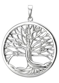 Jobo Damen Ketten-Anhänger "Anhänger Lebensbaum", Silber 925 (Sterlingsilber), silber, Silber 925 (Sterlingsilber), Schmuckanhänger, 925 sterling
