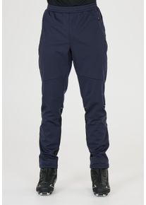 Endurance Herren Softshellhose "Lincoln", blau, casual, Gr. M, unifarben, 100% Polyester, Hosen, mit feuchtigkeitsregulierender Funktion