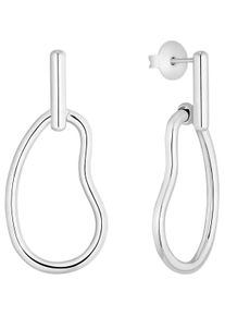 s.Oliver Damen Paar Ohrstecker "2036831", Edelstahl, silber, Edelstahl, Ohrringe