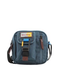 DISCOVERY Damen Schultertasche "Icon", blau, Kunstfaser, unifarben, Taschen, aus rPet Polyester-Material