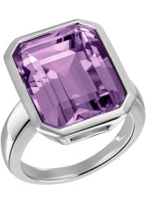 Firetti Damen Fingerring "Schmuck Geschenk Silber 925 Silberring Ring Quadrat", 58, Silber 925 (Sterlingsilber), 3,0mm, bunt, Silber 925