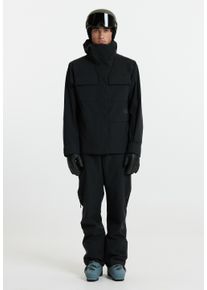 SOS Herren Skijacke "Azuga", schwarz, sportlich, Gr. XL, unifarben, 100% Polyester, Jacken, mit 15.000 mm Wassersäule