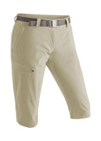 Maier Sports Damen Caprihose "Inara slim 3/4", braun, Gr. 38, 90% Polyamid, 10% Elasthan, Hosen, Damen Wanderhose, atmungsaktive Outdoorhose, 3/4