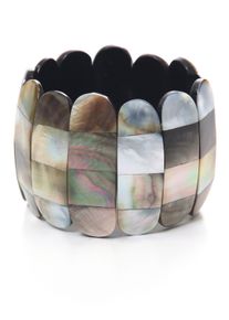 Damen Armband "Amani", grün, Collezione Alessandro, Kunstharz, Armbänder