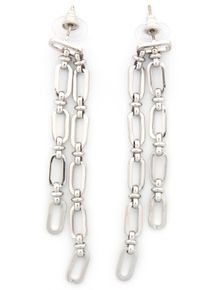 Firetti Damen Paar Ohrhänger "Ohrschmuck Kettenglieder groß", Metall, bunt, Metall, Ohrringe