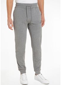 Herren Jogginghose "TRACK PANT HWK", Tommy Hilfiger Underwear, Gr. S, grau, Sweatware, Obermaterial: 50% Baumwolle, 50% Polyester, meliert, casual,