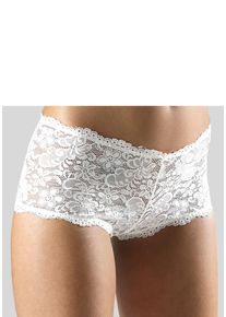 Nuance Damen Panty, Gr. 32, beige, Spitze, Obermaterial: 90% Polyamid, 10% Elasthan, Unterhosen, aus Spitze