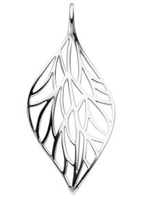 Jobo Damen Ketten-Anhänger "Anhänger Blatt", Silber 925 (Sterlingsilber), silber, Silber 925 (Sterlingsilber), Schmuckanhänger, 925 Silber
