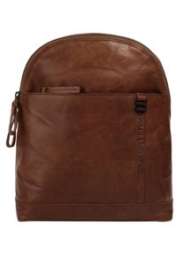 SPIKES & SPARROW Cityrucksack "BACKPACK", SPIKES & SPARROW, braun, Rindsleder, Leder, casual, Rucksäcke, echt Leder