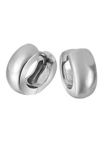 Firetti Damen Paar Creolen "Schmuck Geschenk Silber 925 Klappcreole glänzend", Silber 925 (Sterlingsilber), silber, Silber 925 (Sterlingsilber),