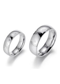 Firetti Partnerring "Schmuck Geschenk "LIEBE" Earth", 66,mit Zirkonia, Edelstahl, 6,1mm, silber, Edelstahl, Fingerringe, mit oder ohne Zirkonia