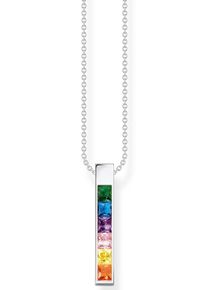 Thomas Sabo Damen Kette mit Anhänger "KE2113-051-14-L45V, KE2113-166-7-L45V, KE2113-643-11-L45V", 45, Silber 925 (Sterlingsilber), silber, Silber 925
