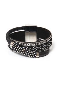 Damen Armband "Adonia", schwarz, Collezione Alessandro, Metall, Armbänder