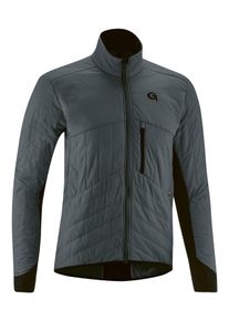 Gonso Herren Fahrradjacke "Tomar", grau, Gr. M, 100% Polyamid, Jacken, Herren Primaloft-Jacke, warm, atmungsaktiv und winddicht