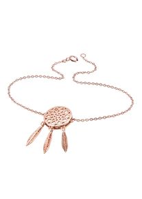 Firetti Damen Armband "Schmuck Geschenk Silber 925 Armschmuck Armkette Traumfänger", Silber 925 (Sterlingsilber), rosa, Silber 925 (Sterlingsilber),
