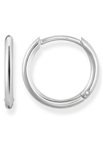 Thomas Sabo Damen Paar Creolen "Klein, CR608-001-12", Silber 925 (Sterlingsilber), silber, Silber 925 (Sterlingsilber), Ohrringe