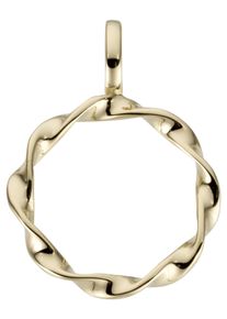 Jobo Damen Ketten-Anhänger "Anhänger gedreht", Gelbgold 585, gelb, Gelbgold 585, Schmuckanhänger, 585 Gold