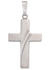 Jobo Damen Kreuz-Anhänger "Anhänger Kreuz", Silber 925 (Sterlingsilber), silber, Silber 925 (Sterlingsilber), Schmuckanhänger, 925 Silber