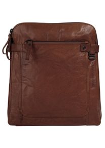SPIKES & SPARROW Cityrucksack, SPIKES & SPARROW, braun, Rindsleder, Leder, Retro, casual, Rucksäcke, echt Leder