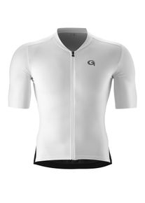 Gonso Herren Radtrikot "SITIVO TRIKOT M", weiß, Gr. XL, 45% Polyamid, 35% Polyester, 20% Elasthan, Trikots, Herren Radshirt kurzarm, atmungsaktives