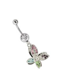 Adelia´s ADELIA ́S Damen Bauchnabelpiercing "Piercing Bauchnabelpiercing", silber, Chirurgiestahl, Piercings, Mit 8 mm Zirkoniakugel