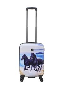 Saxoline Koffer "Horse", bunt, Koffer, mit praktischem TSA-Zahlenschloss