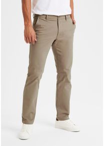H.I.S. H.I.S Herren Chinohose "regular-fit", beige, casual, Gr. 32, unifarben, Web, Obermaterial: 98% Baumwolle, 2% Elasthan, Hosen, lange Hose, aus