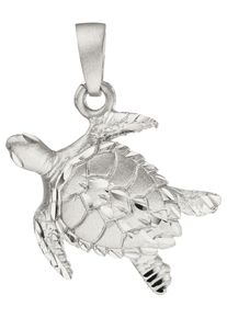 Jobo Damen Ketten-Anhänger "Anhänger Schildkröte", Silber 925 (Sterlingsilber), silber, Silber 925 (Sterlingsilber), Schmuckanhänger, 925 Silber