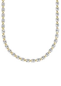 Firetti Damen Kette ohne Anhänger "Schmuck Geschenk Silber 925 Halsschmuck Halskette Kugelkette", 45, Silber 925 (Sterlingsilber), B: 2,4mm, gold,